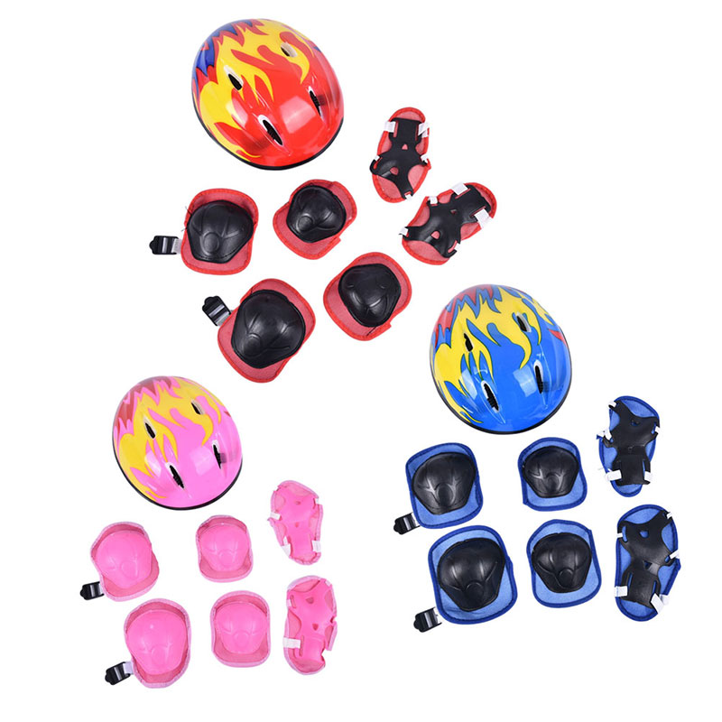 Cycling Gear And Equipment - خوذة دراجات رياضية للأطفال مع مجموعة
