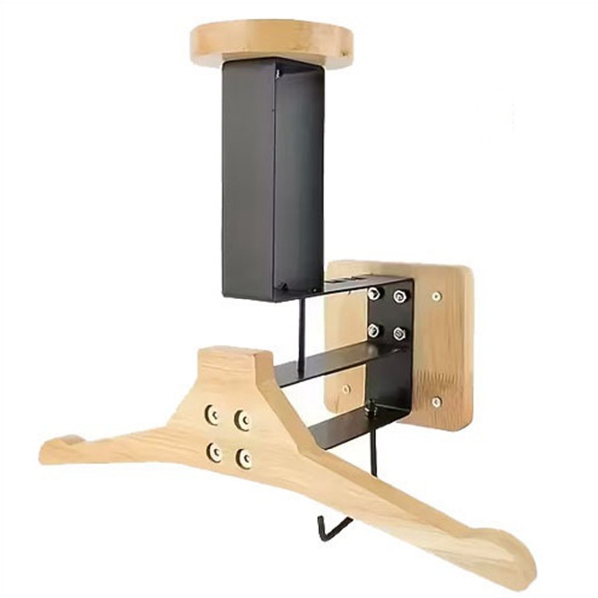 حامل خشبي جديد للخوذة على شكل  - مراجعة Cycling Gear Holder وسعره