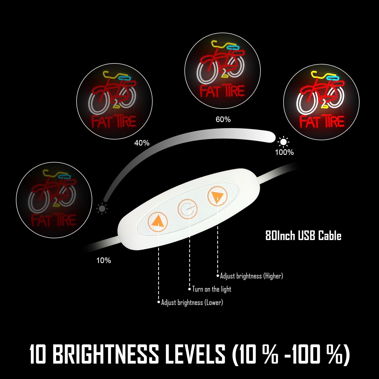 لافتة نيون LED على شكل دراجة ب - مراجعة Cycling Gear Store وسعره